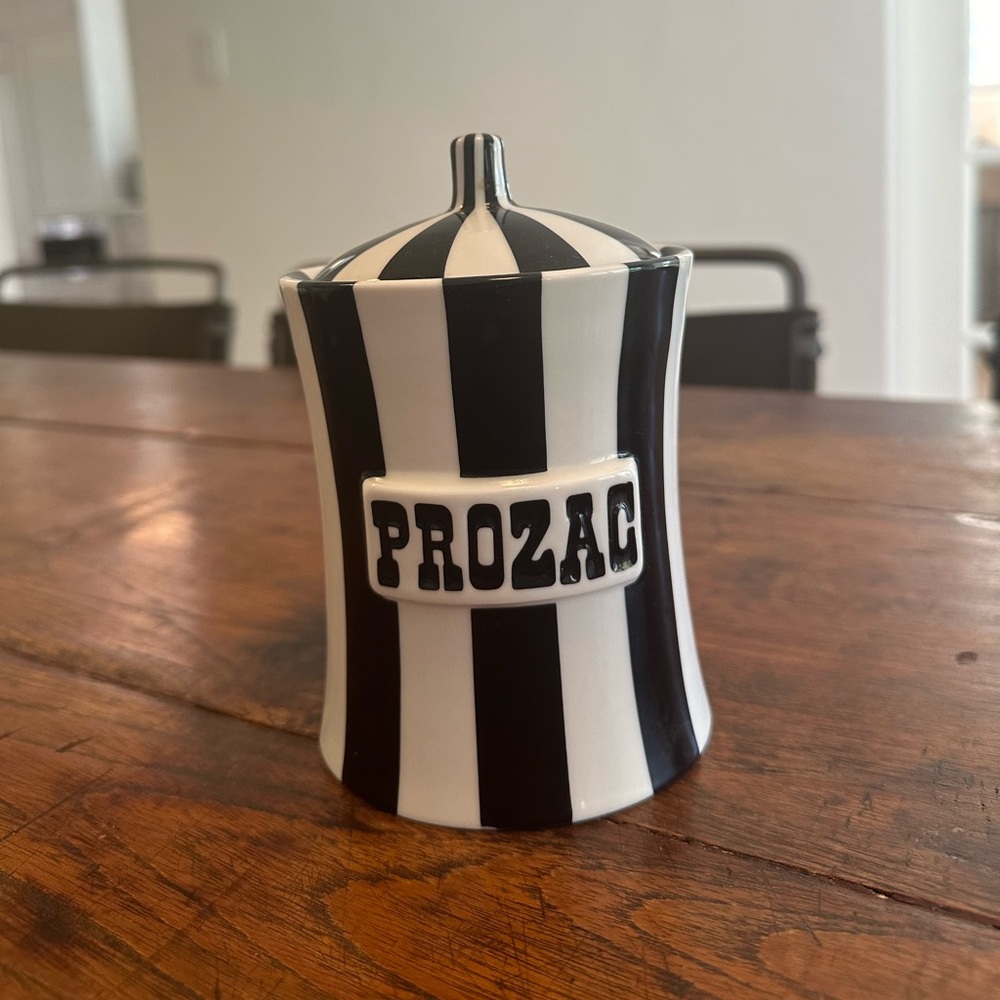 Jonathan Adler Vice Prozac Canister